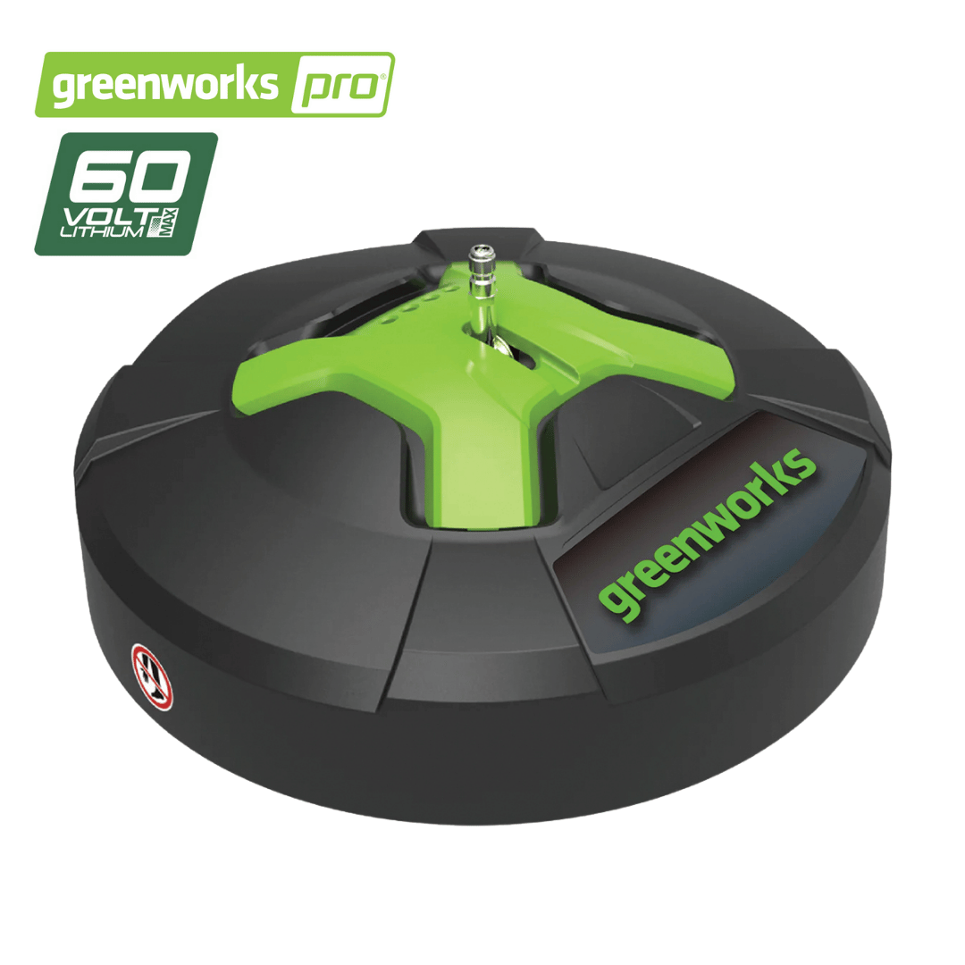 Greenworks 15” Rotating Surface Cleaner – Suits 60V 3000 PSI Pressure Washer