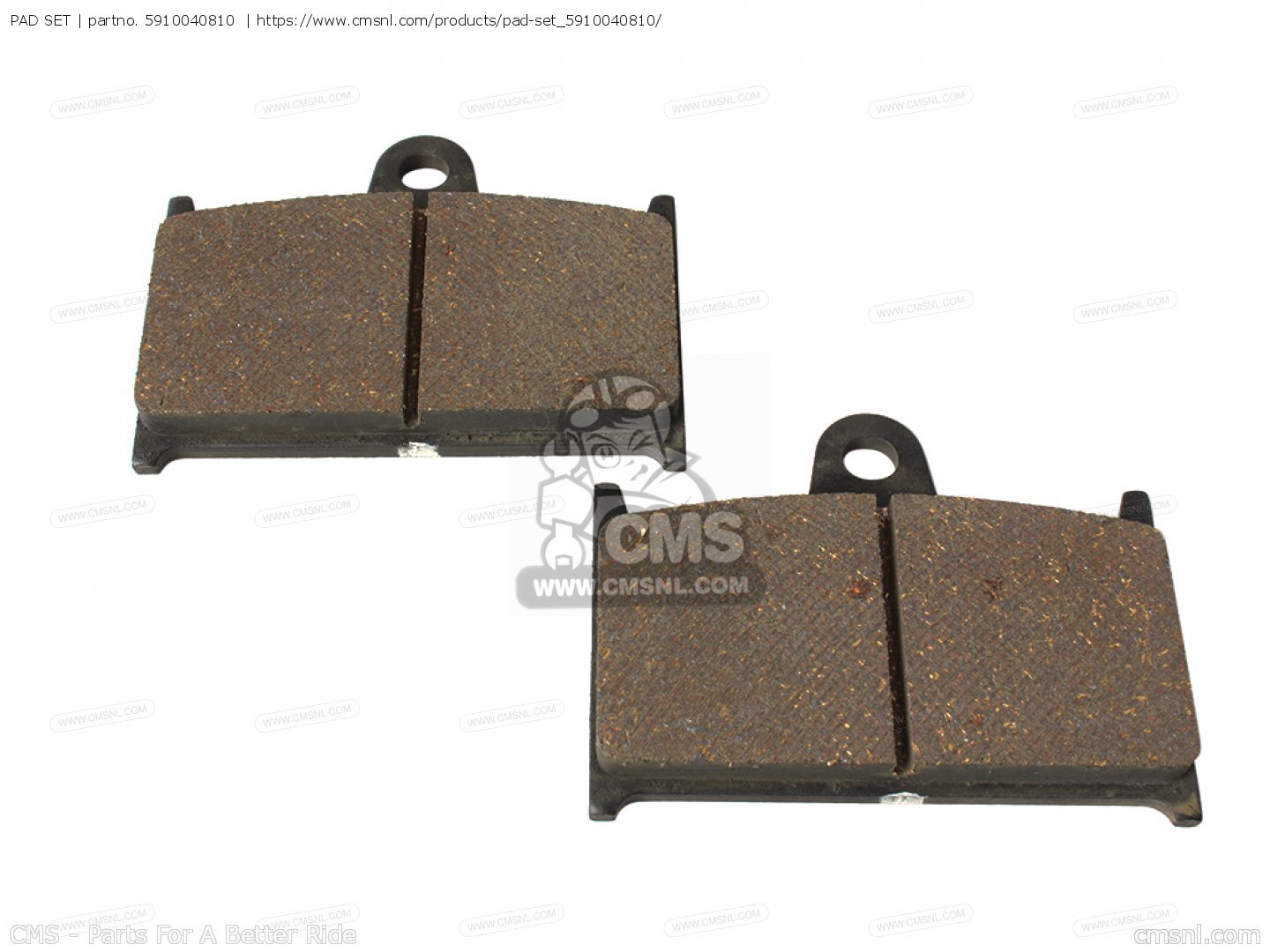Suzuki Motorcycle Pad Set