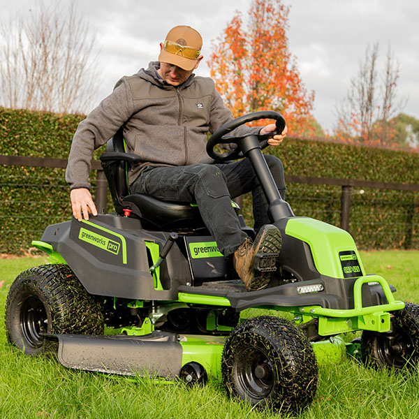 Greenworks 60V Pro 42" Ride-On Lawn Mower Kit - CRT426 Gen 1.5