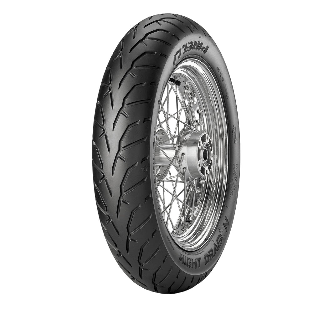 Pirelli Night Dragon Front Tyre 130/90 B-16 M/C 73H Reinforced Tubeless