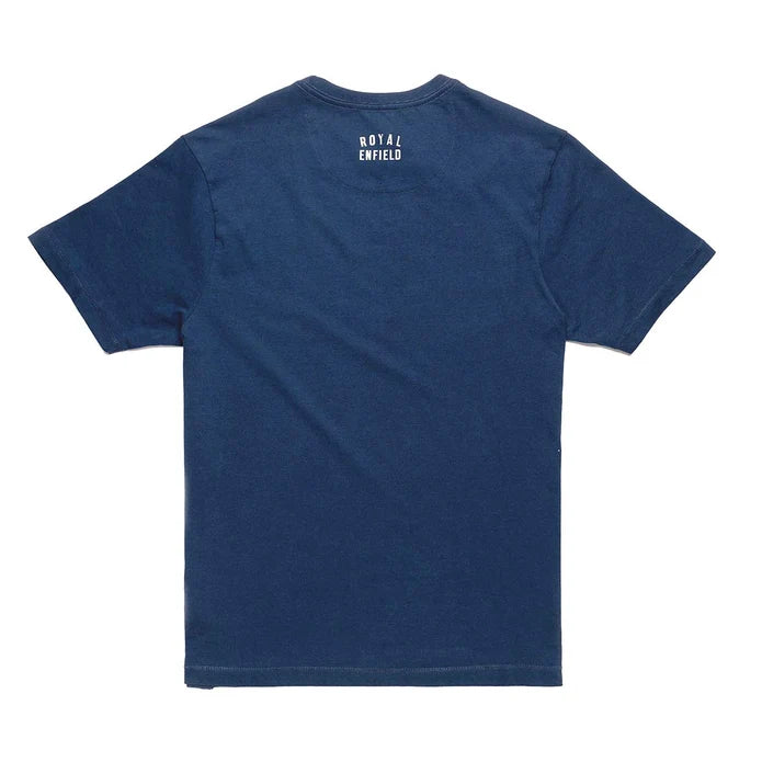 Royal Enfield Ride Safe T-shirt Navy Medium
