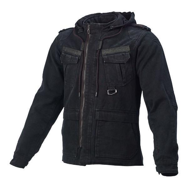 Macna Combat Textile Jacket - Black - 3X-Large