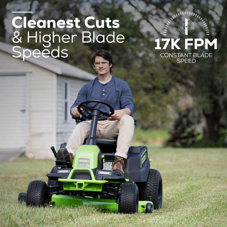 Greenworks 60V Pro 42" Ride-On Lawn Mower Kit - CRT426 Gen 1.5