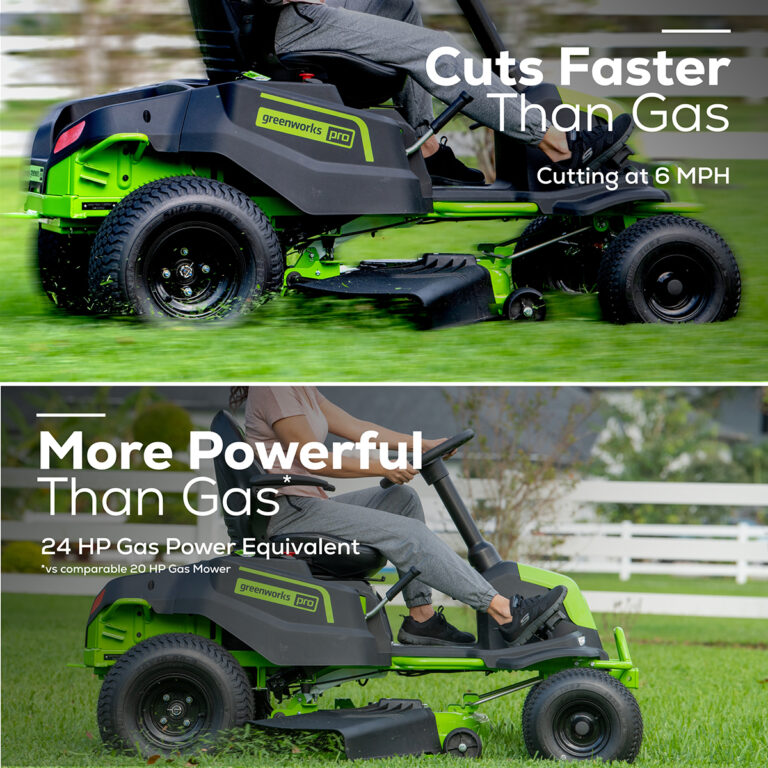 Greenworks 60V Pro 42" Ride-On Lawn Mower Kit - CRT426 Gen 1.5