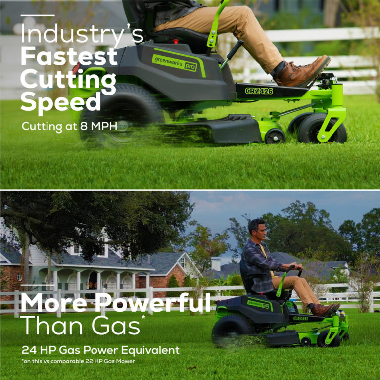 Greenworks 60V Pro 42" Zero Turn Lawn Mower Kit - CRZ426 Gen 1.5