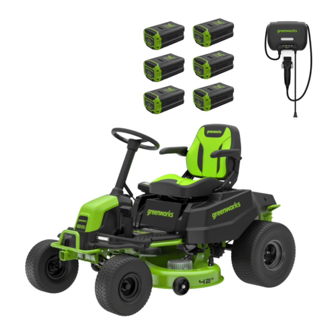 Greenworks 60V Pro 42" Ride-On Lawn Mower Kit - CRT426 Gen 1.5