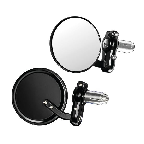 LAMPA DERNIER Bar End Mirror Pair Black
