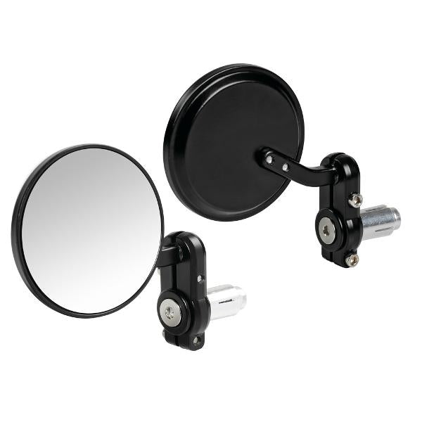 LAMPA DERNIER Bar End Mirror Pair Black