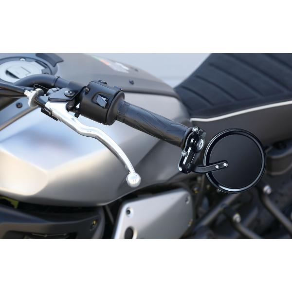 LAMPA DERNIER Bar End Mirror Pair Black