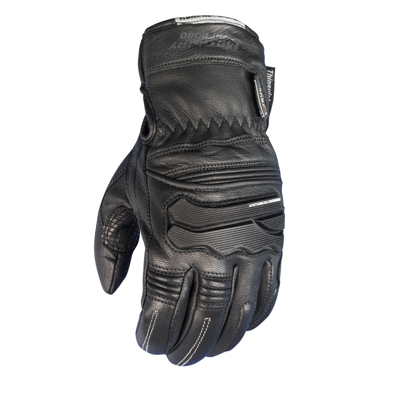 MotoDry Thredbo Winter Leather W/p Gloves - Large