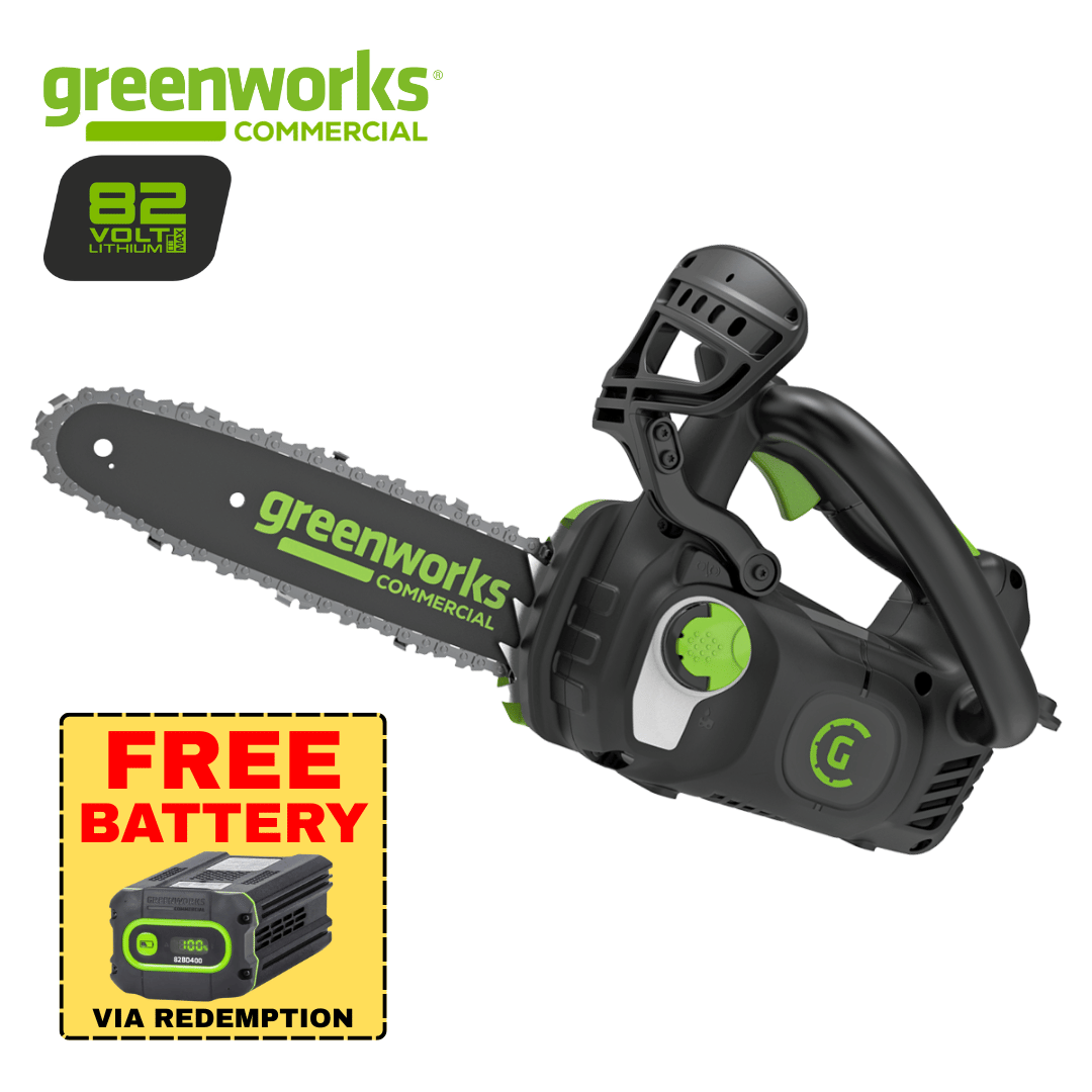 Greenworks 82V - 1.5kW Top Handle Chainsaw 10" - Skin Only