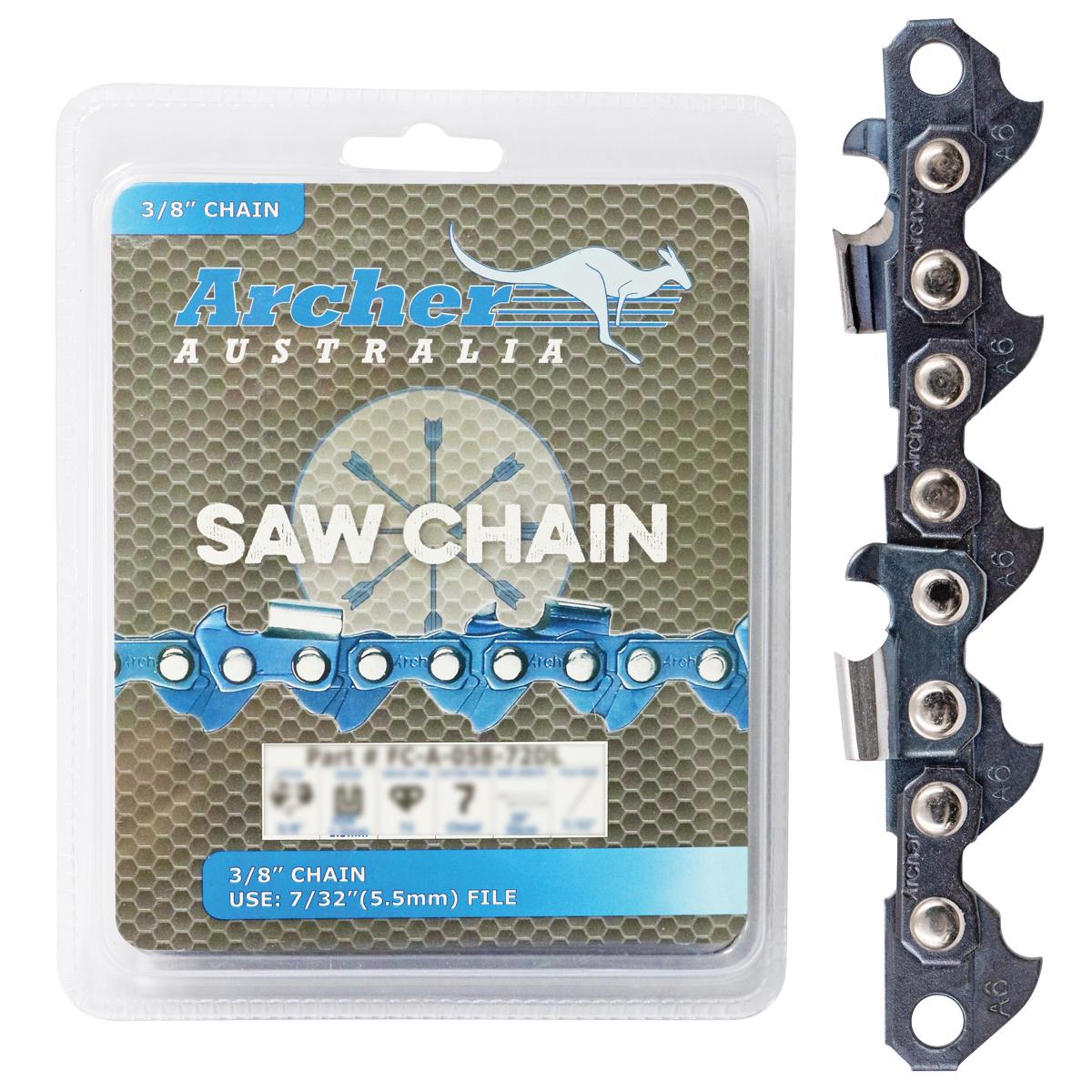 Archer Chain Loop - 3/8", .063", 92DL, Semi Chisel