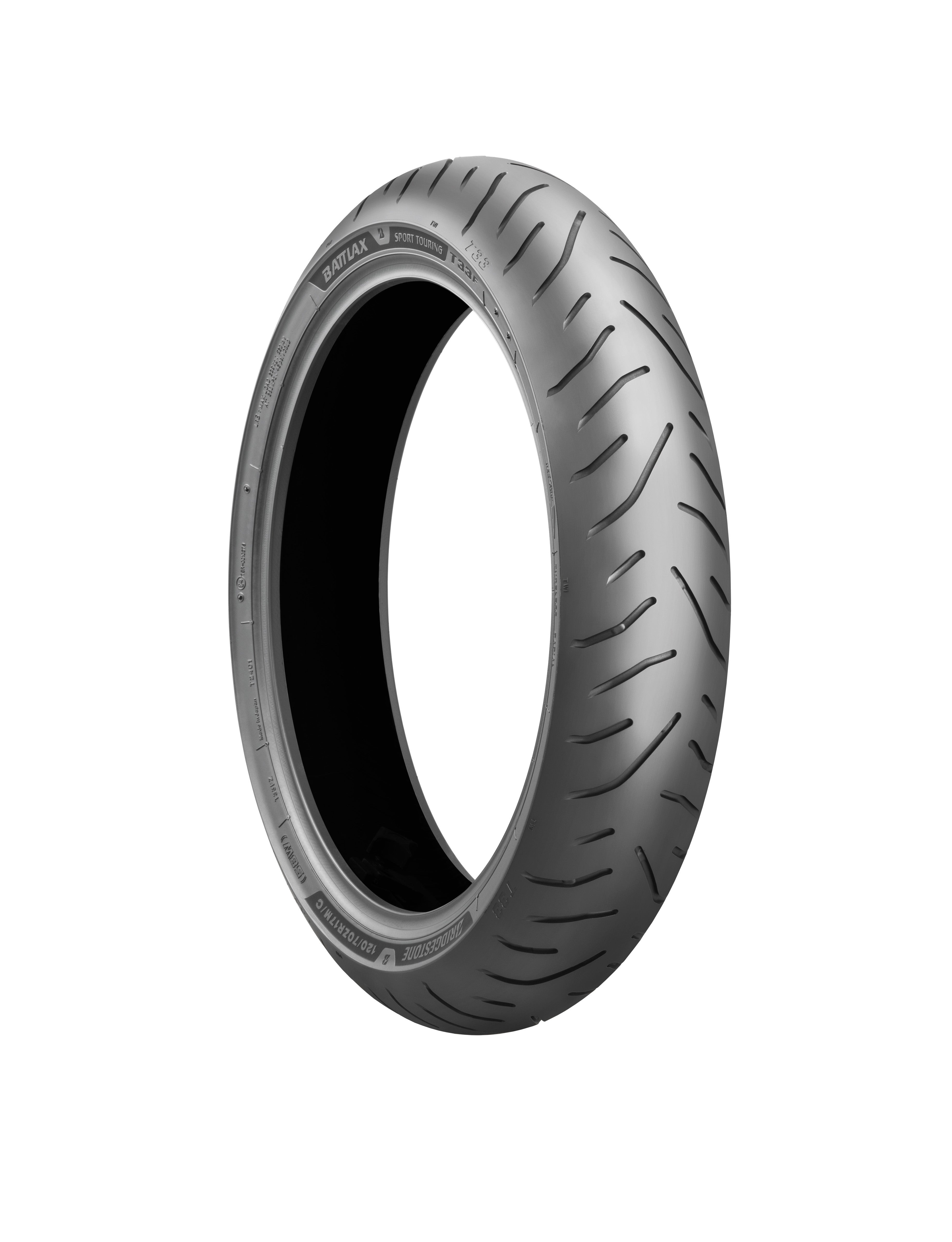 Bridgestone Battlax Sport Touring T33 Front Tyre 120/70 ZR-18 M/C 59W Tubeless