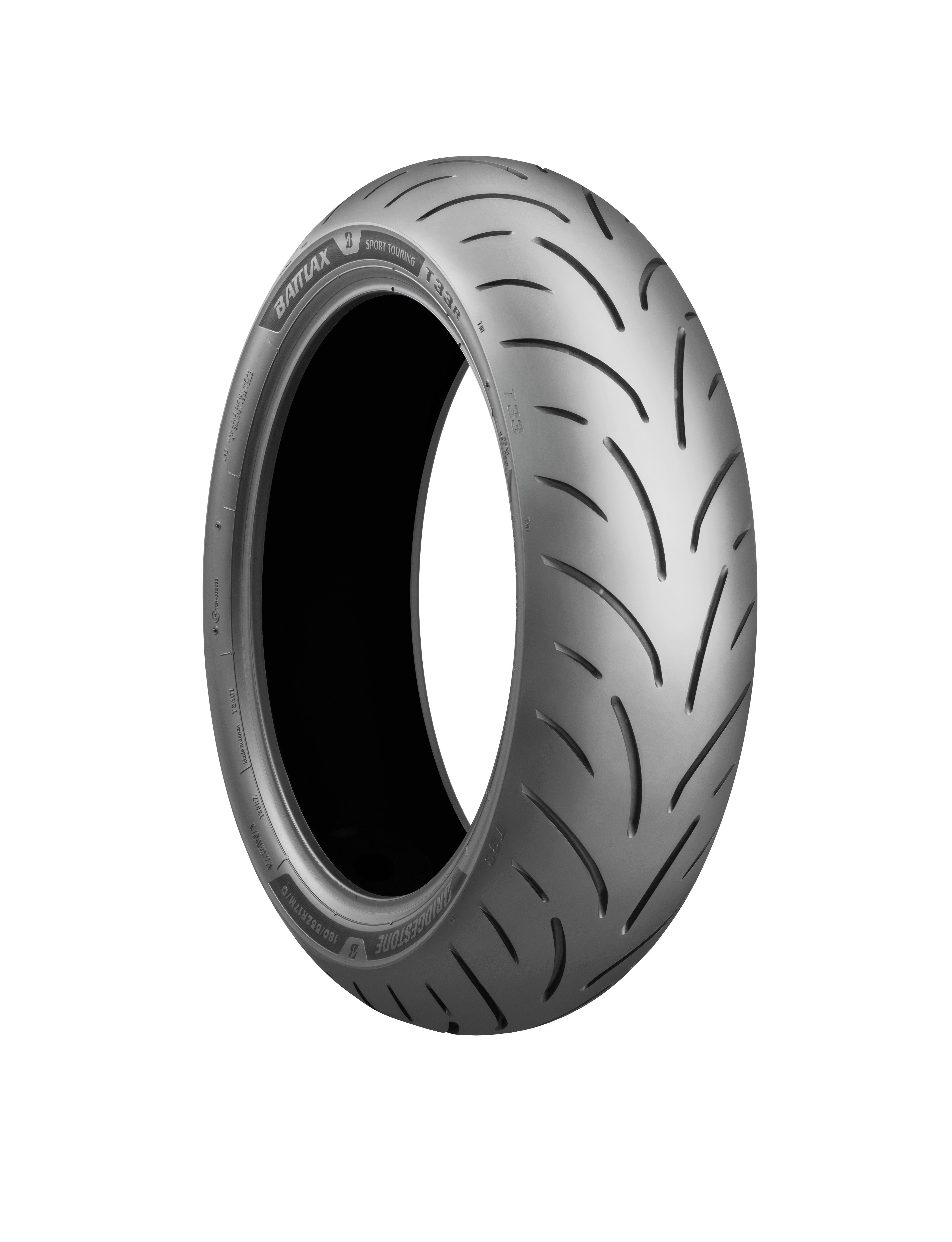 Bridgestone Battlax Sport Touring T33 Rear Tyre 180/55 ZR-17 M/C 73W Tubeless
