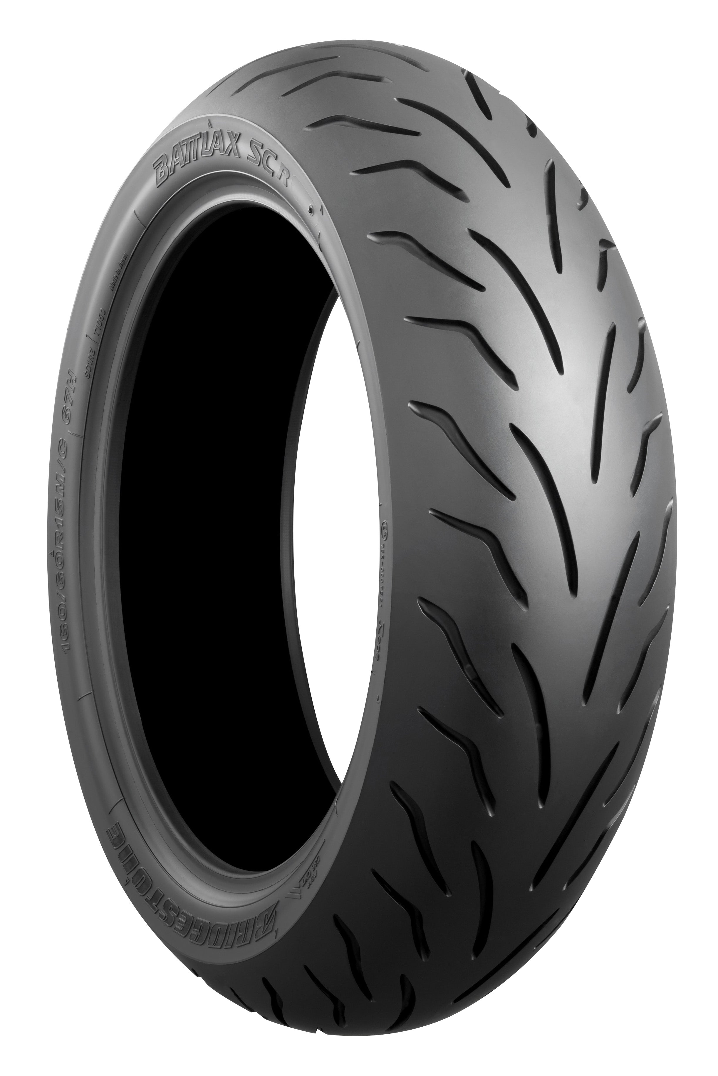 Bridgestone Battlax Scooter SC Rear Tyre 100/80-14 48P Tubeless