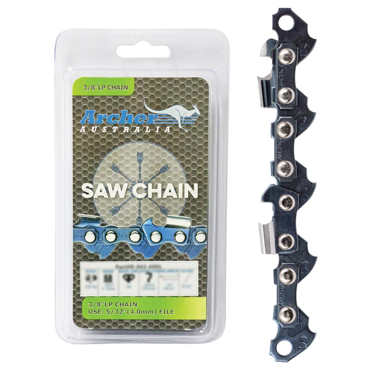 Archer Chain Loop - 3/8" LP, .043", 45DL, Semi Chisel