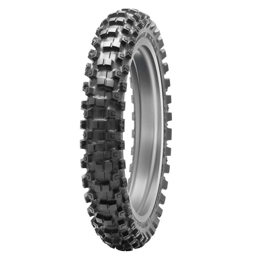 Dunlop Geomax MX53 Hard/Intermediate Rear Tyre 90/100-16 Tube Type