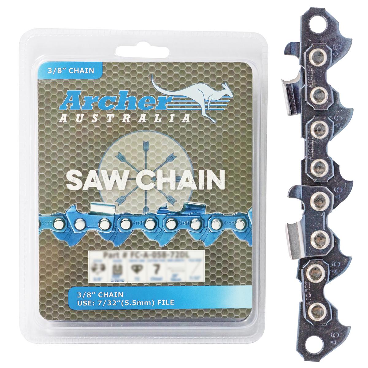 Archer Chain Loop - 3/8", .063", 84DL, Full Chisel