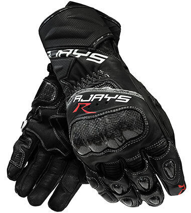 Rjays Long Cobra 2 Carbon Mens Leather Gloves - Black 3X-Large