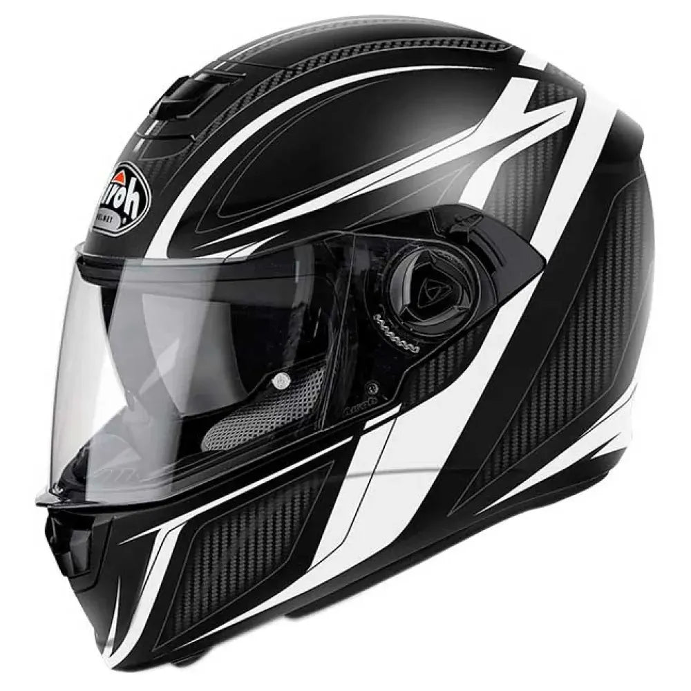 Airoh Storm Sharpen - Black/White - Small
