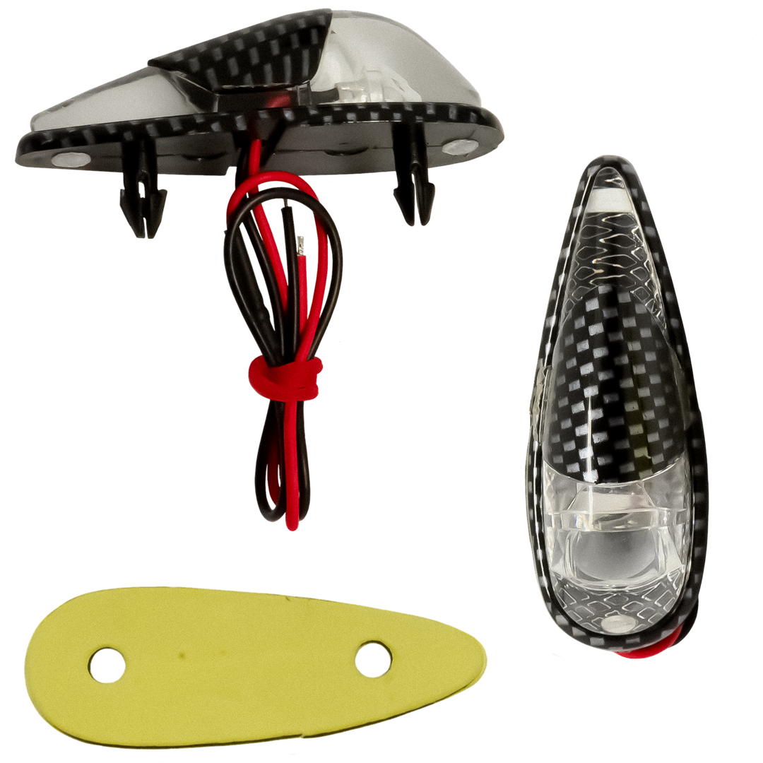 MCS Motorcycle Mini Teardrop Flushmount