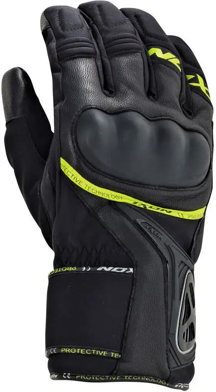 Ixon Pro Apex2 Hp Motorcycle Gloves - Black/Yellow - 2X-Large