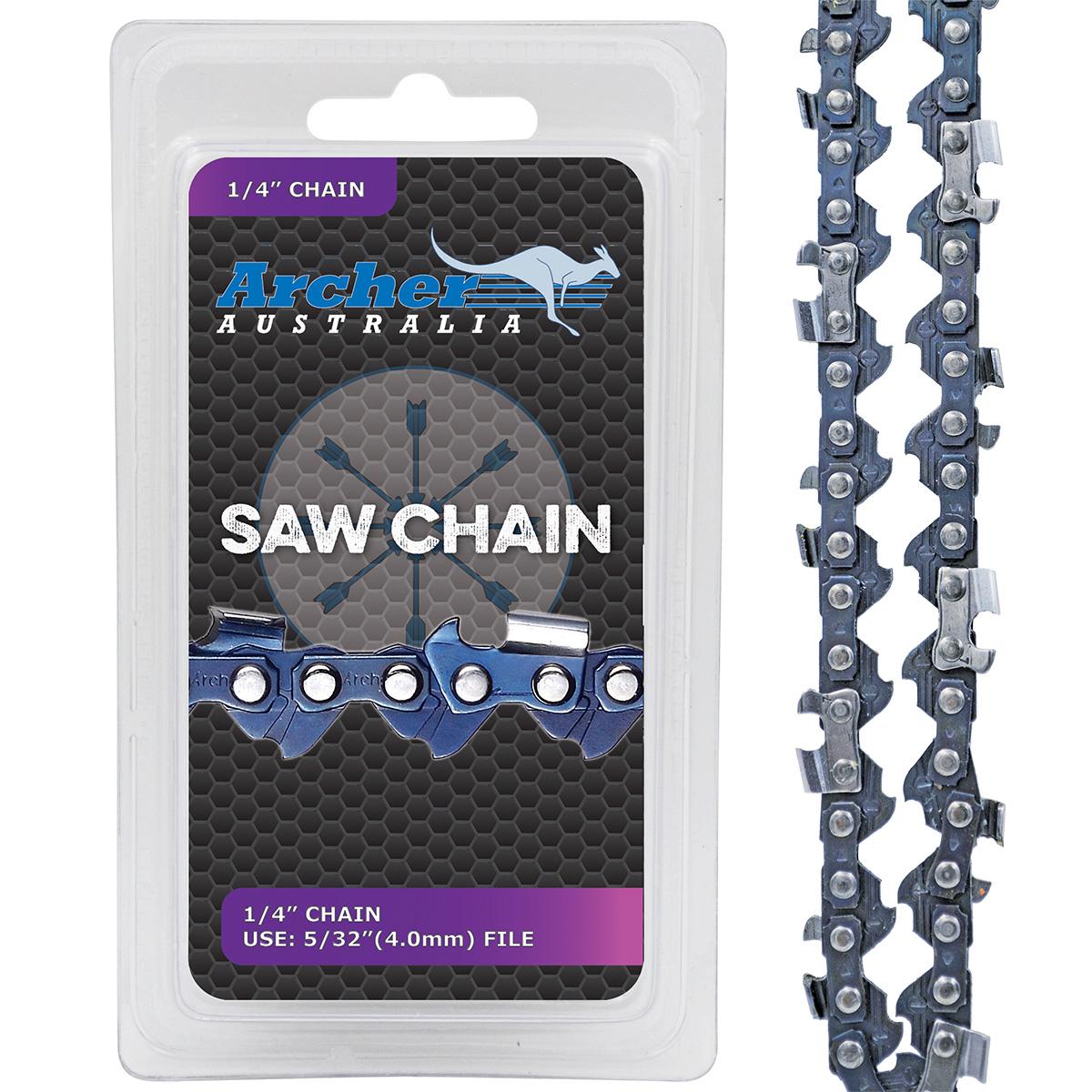 Archer Chain Reel - 1/4", .050", 25ft, Semi Chisel