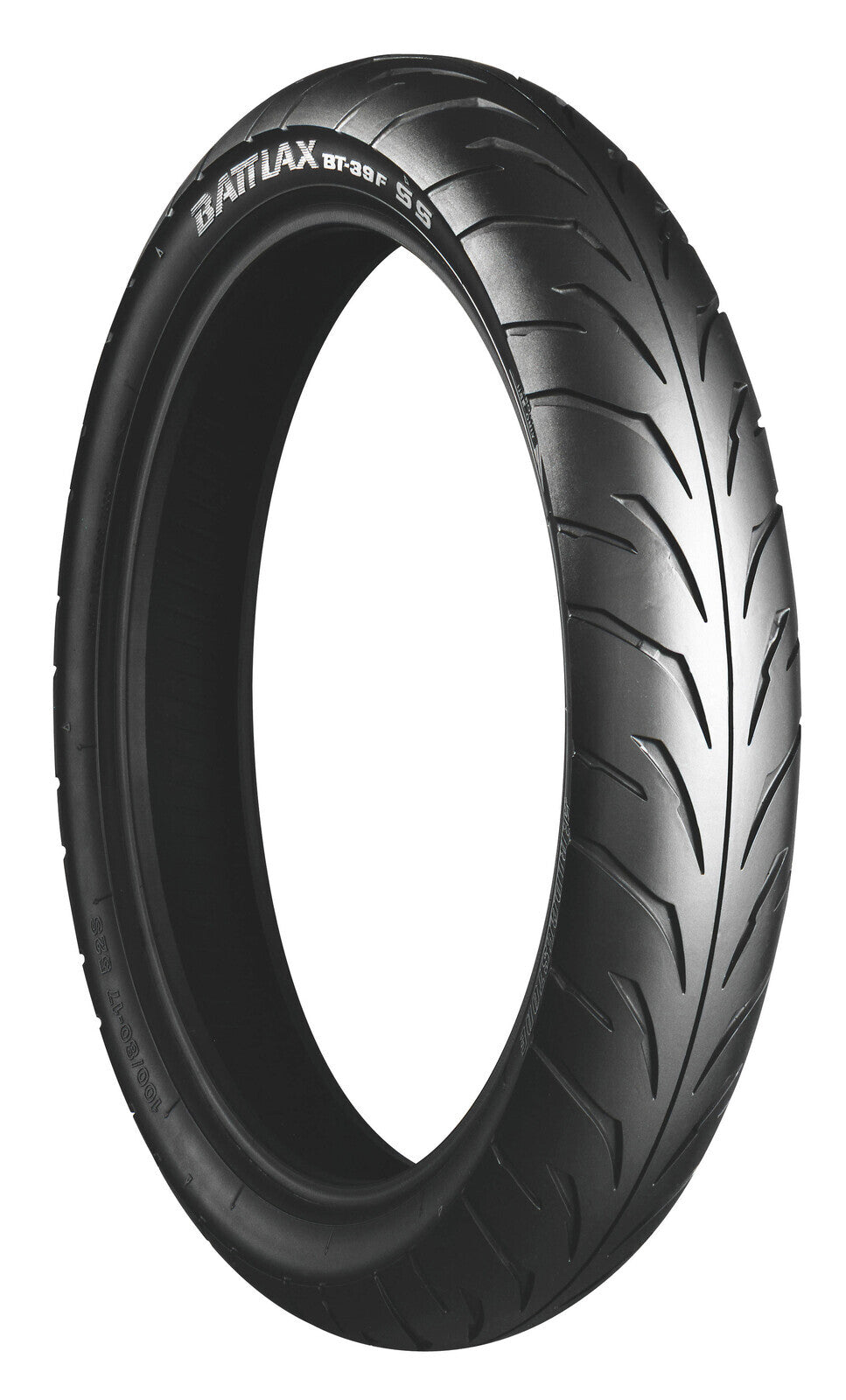 Bridgestone Battlax Sport Touring BT-39 Bias Front Tyre 100/80-17 M/C 52H Tubeless