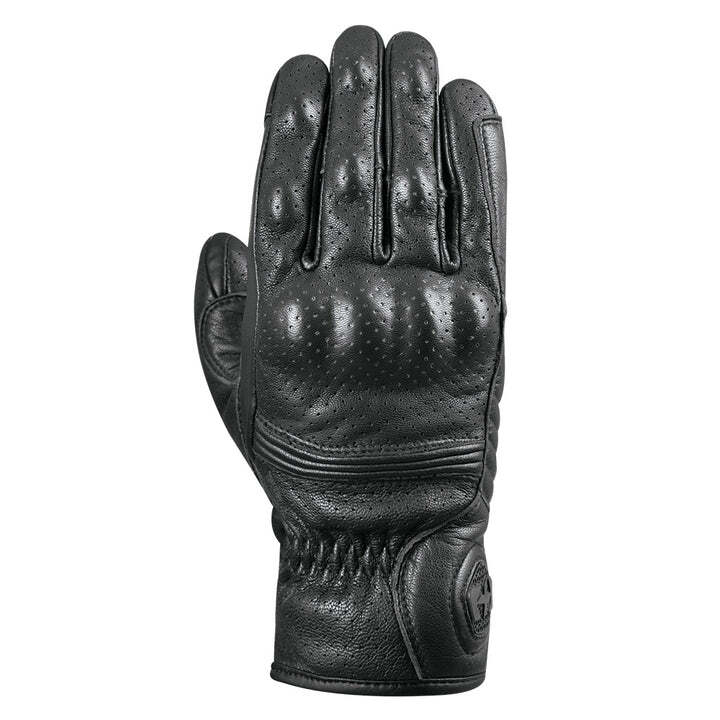 Oxford Tucson Mens Vented Leather Glove - Black - Medium