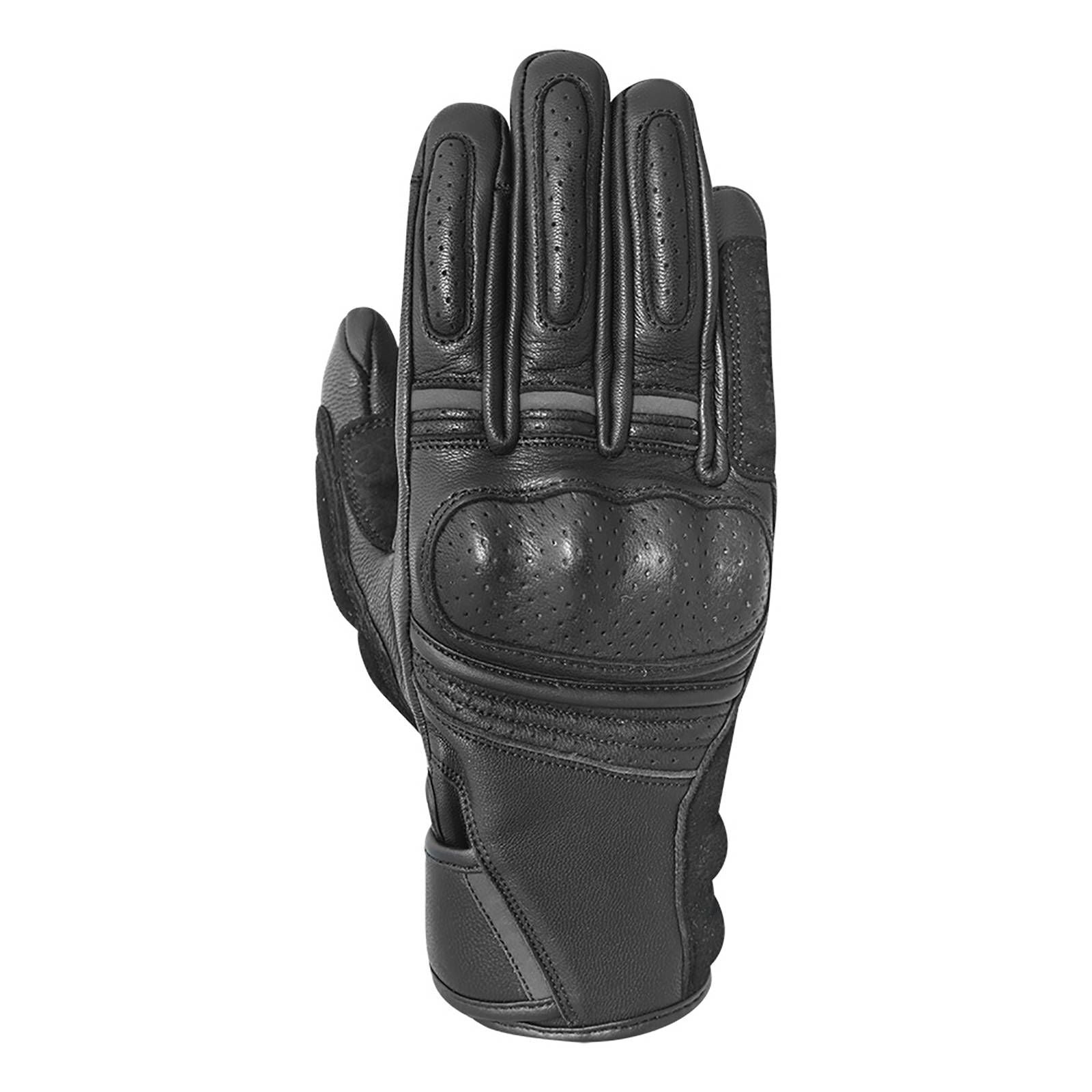 Oxford Ontario Ladies Leather Motorcycle Glove - Black - X-Large