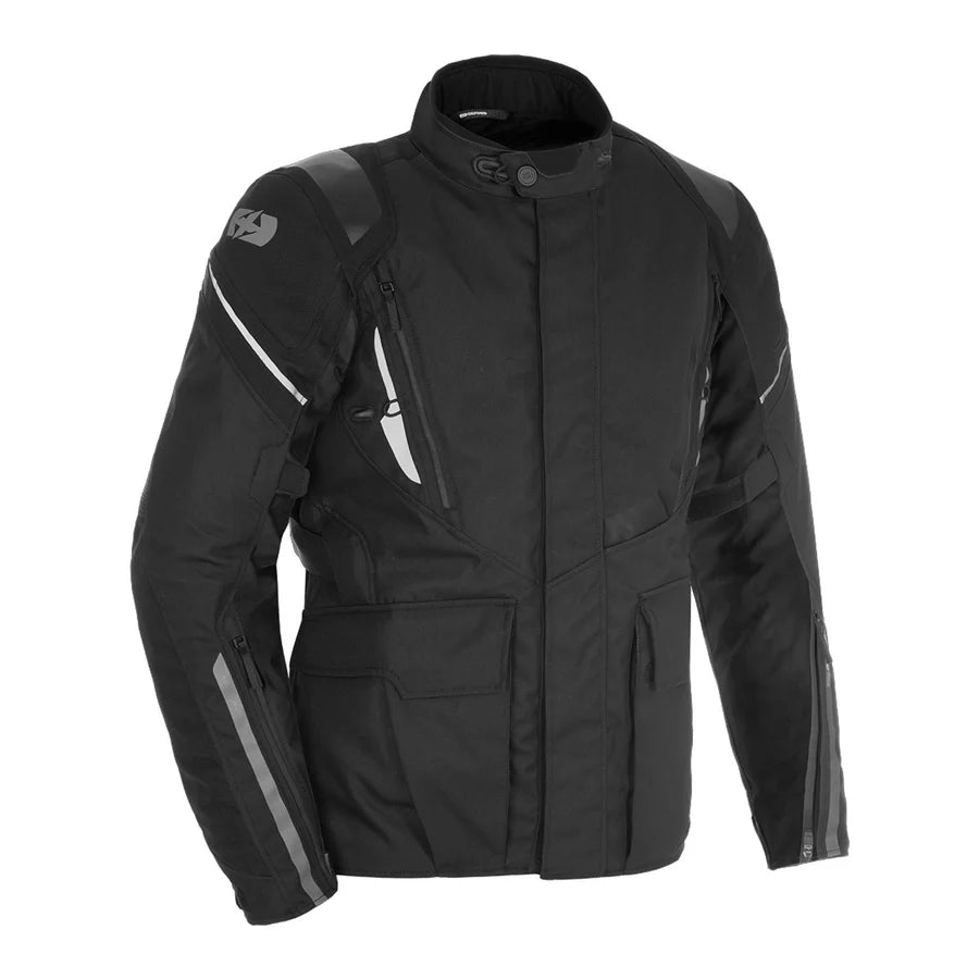 Oxford Montreal 4.0 MS Dry2Dry Stealth Black Textile Jacket - SMALL