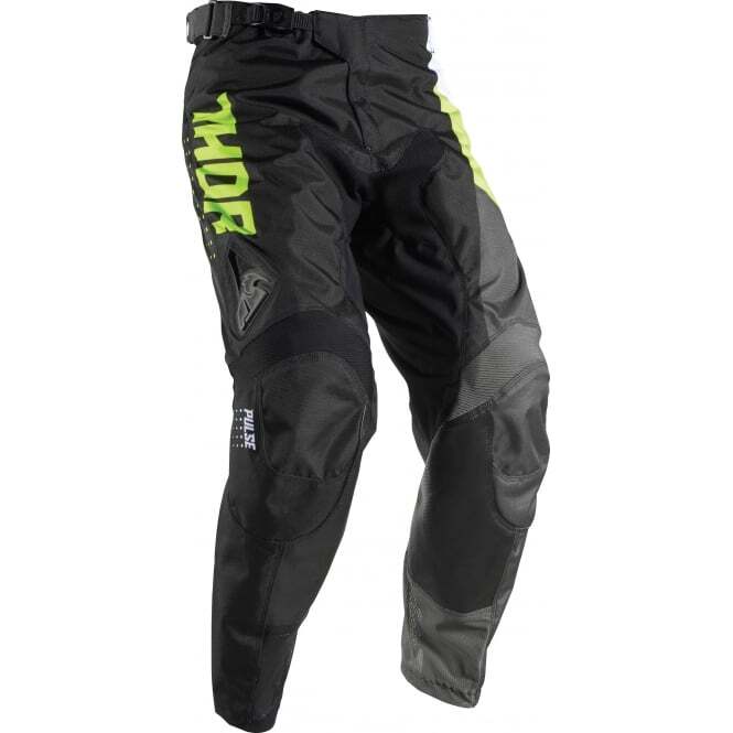 Pulse S17 Motorcycle Pant Aktiv - Lime/Black - 24