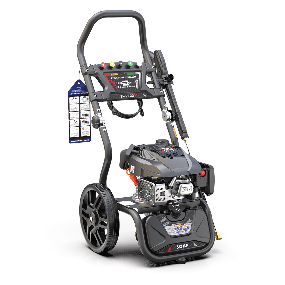 Rato Pressure Washer PW2700-V (2200-2300 PSI)