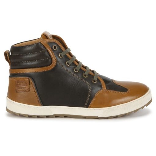 Royal Enfield Contrast Retro Riding Sneakers Olive Tan EU42 UK 8