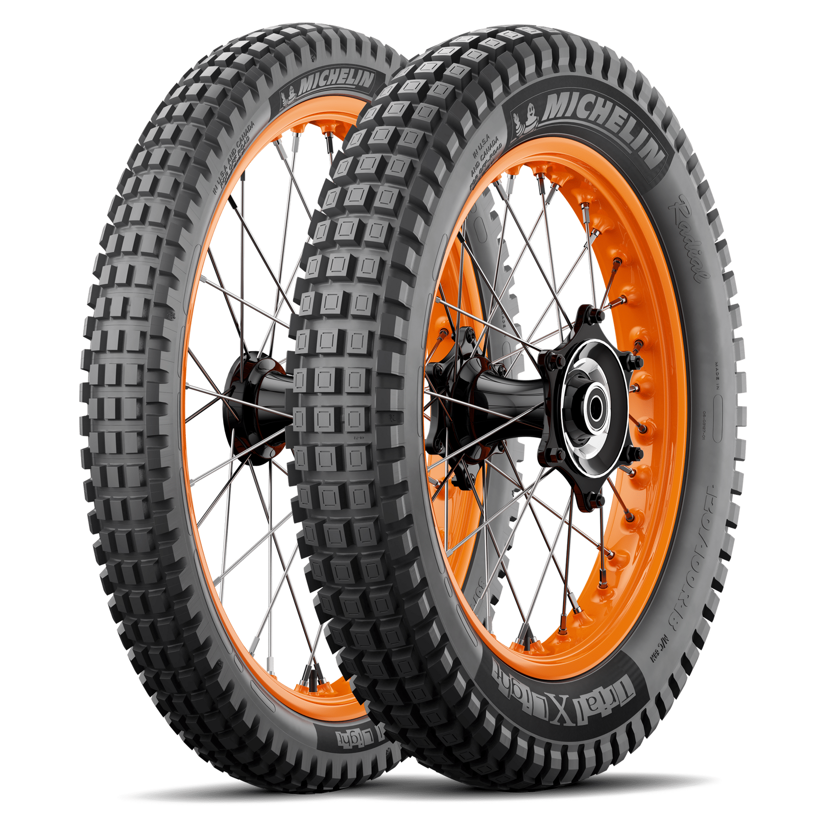 Michelin Trial Light X Light Competition Rear Tyre 120/100 R-18 68M Tubeless