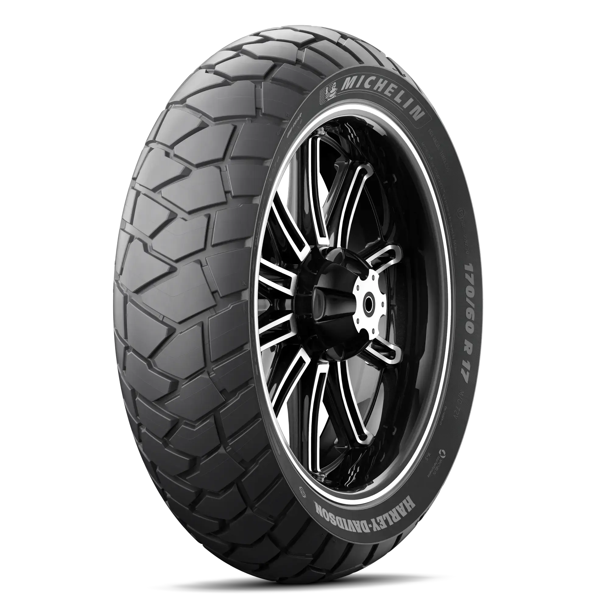 Michelin Scorcher Adventure Rear Tyre 170/60 R-17 72V Tubeless