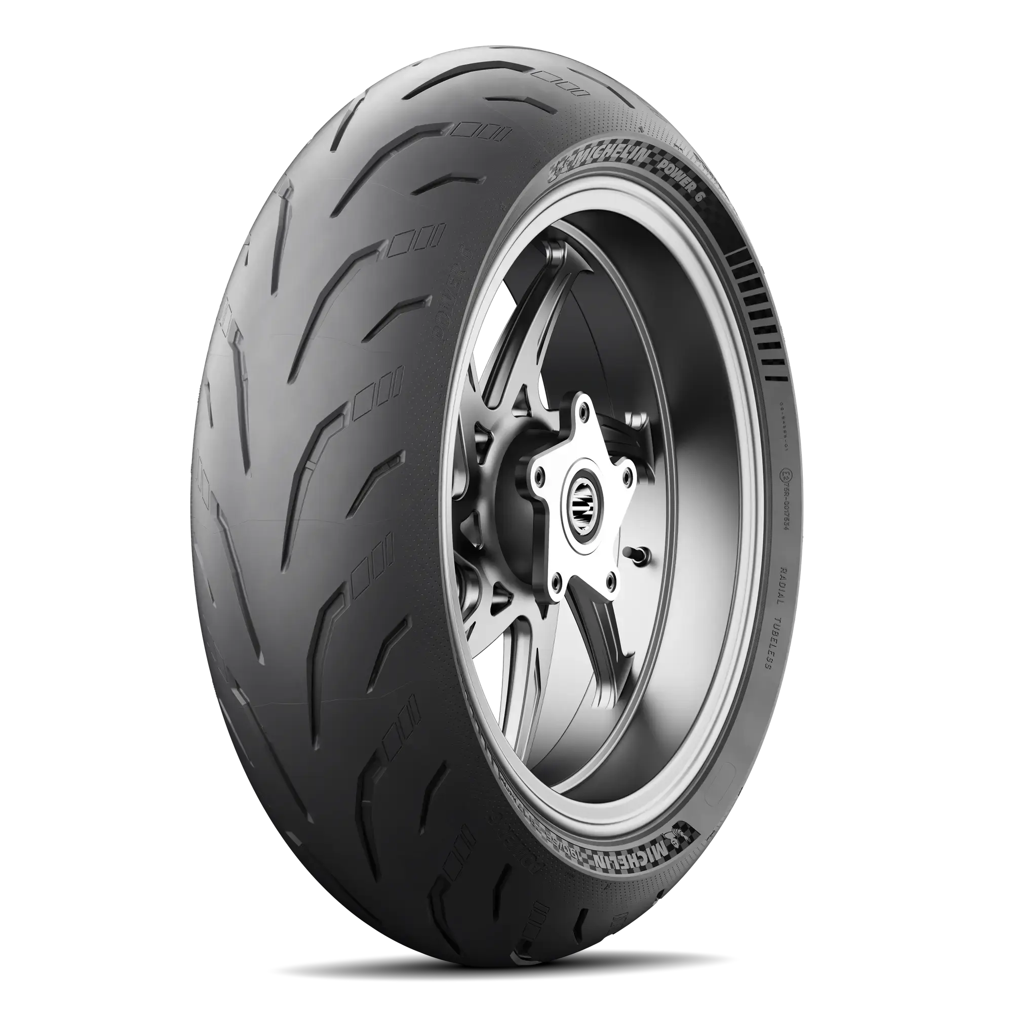 Michelin Power 6 Rear Tyre 140/70 ZR-17 M/C 66W Tubeless