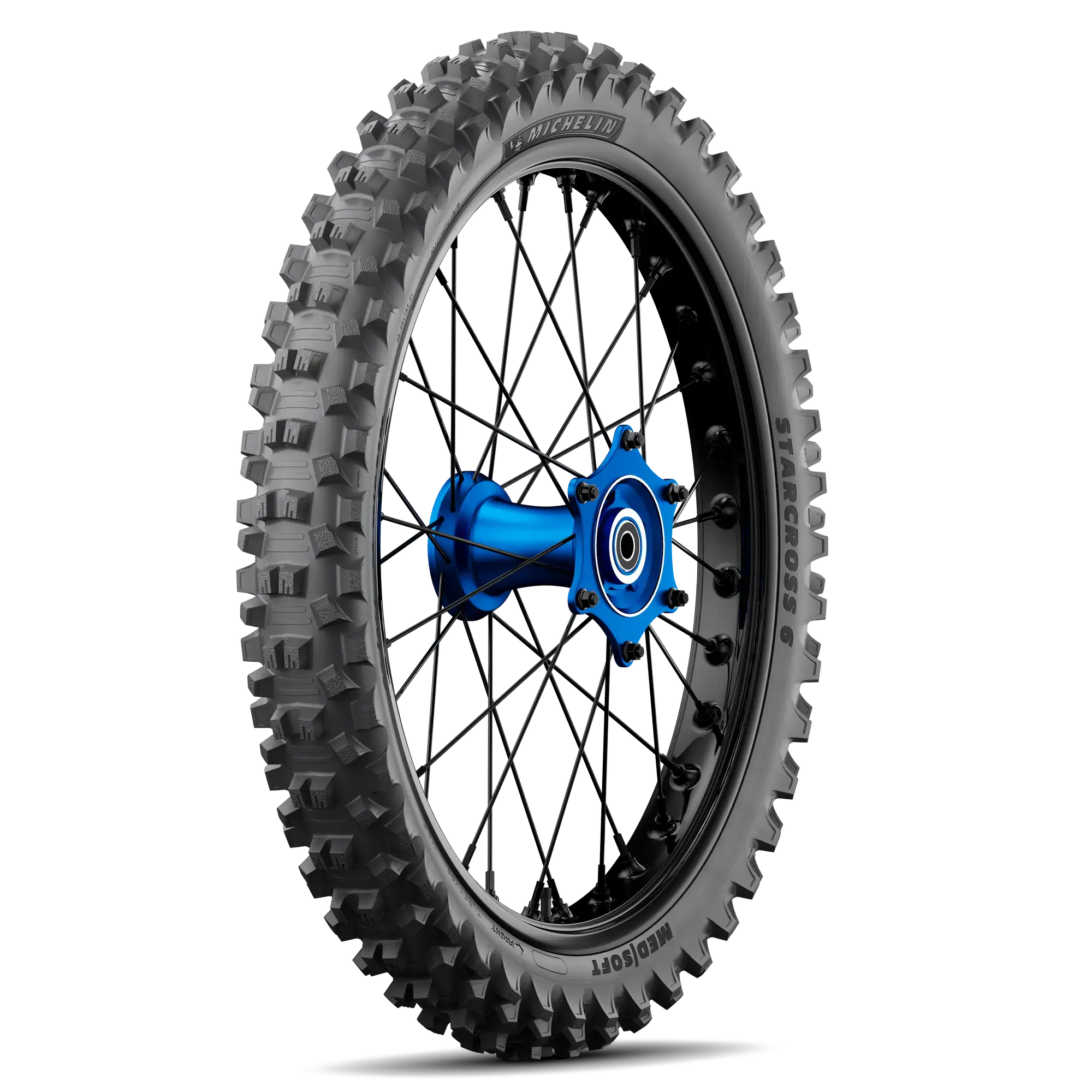 Michelin Starcross 6 Medium/Soft Front Tyre 90/100-21 57M Tube Type