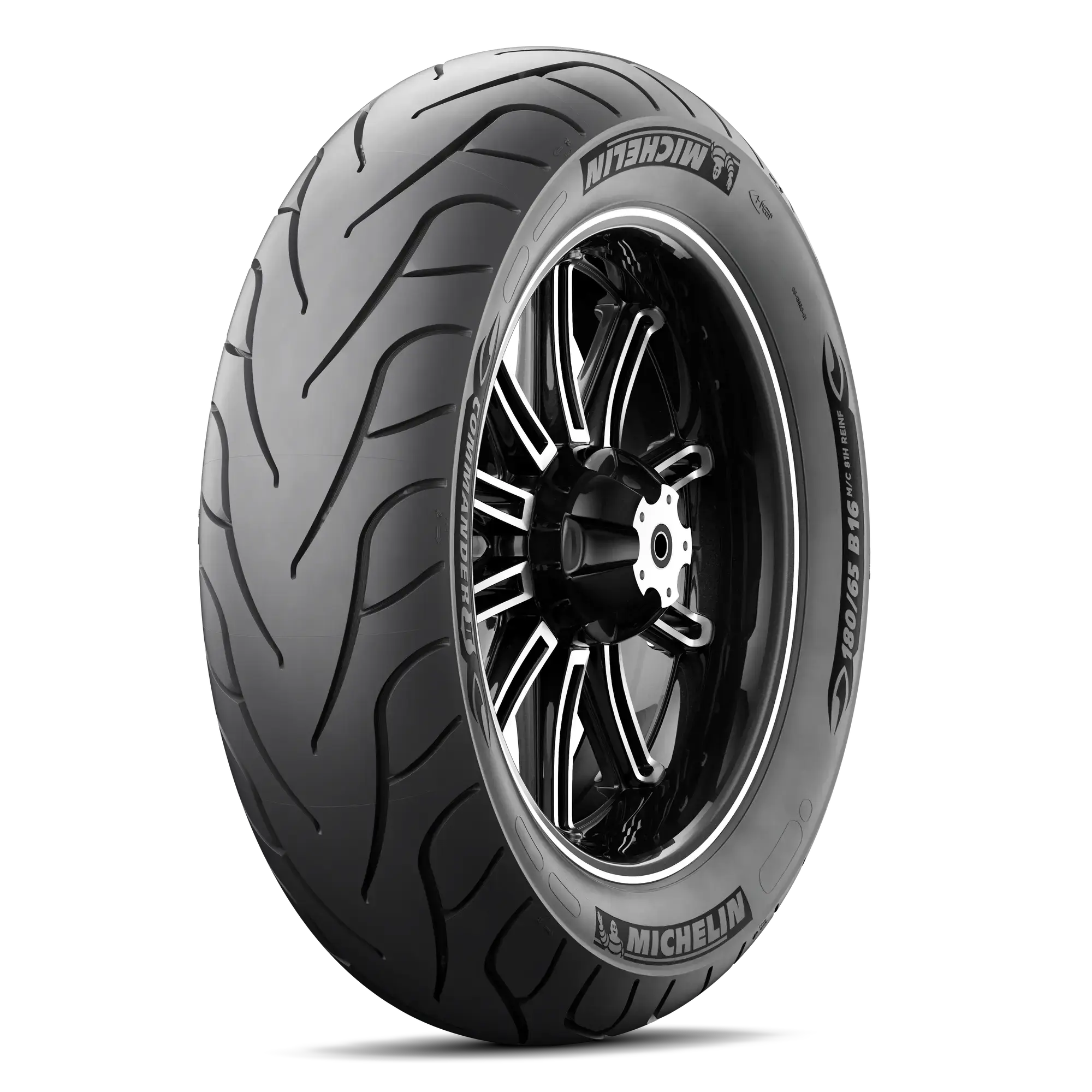 Michelin Commander II Rear Tyre 180/65 B-16 81H Reinforced Tubeless/Tube Type