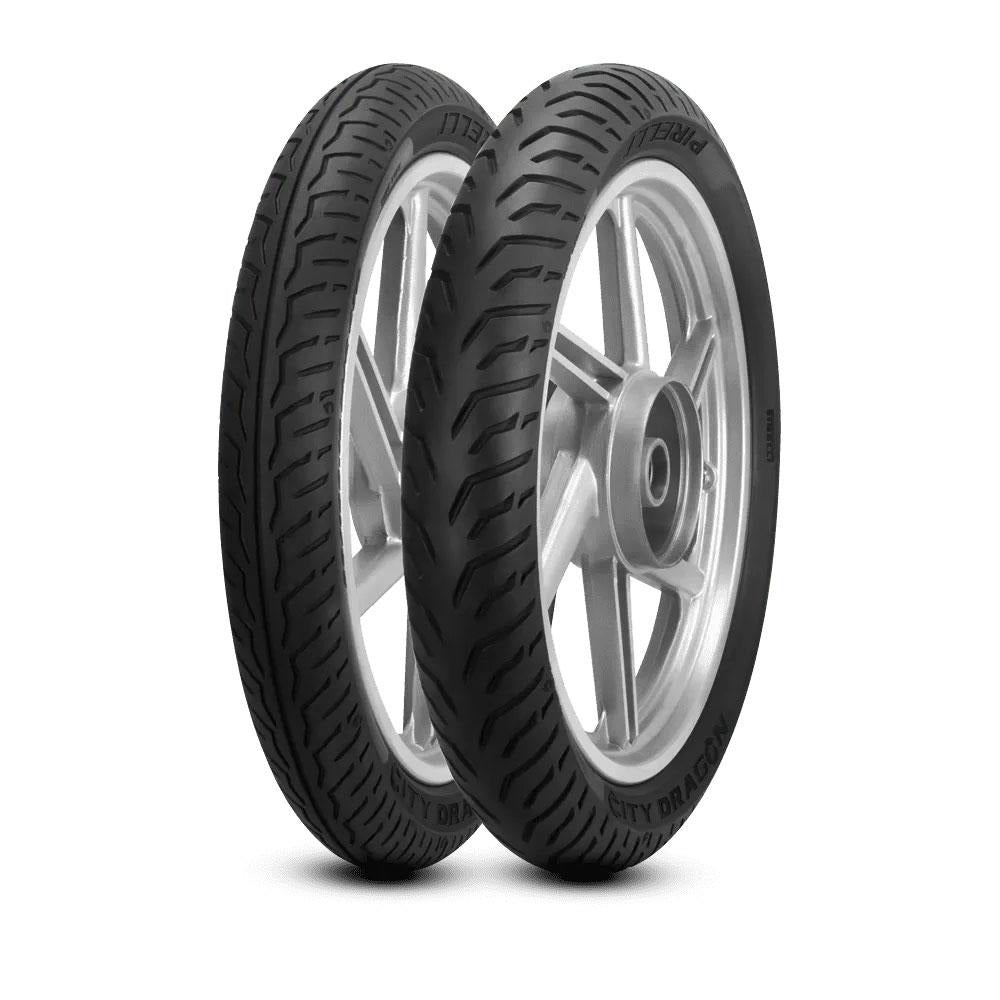 Pirelli City Dragon Front Tyre 80/100-18 M/C 47P Tubeless