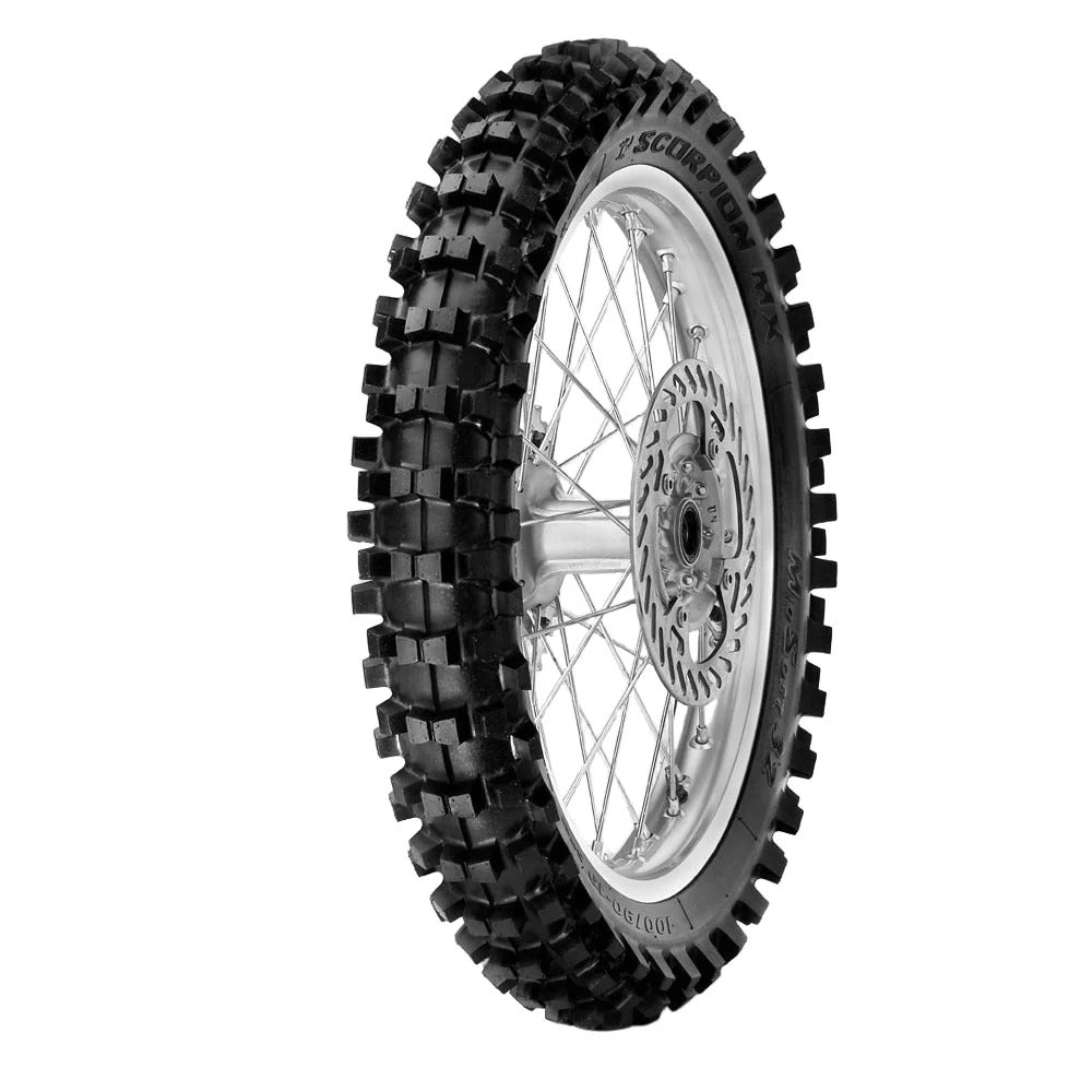 Pirelli Scorpion MX32 Mid Soft Rear Tyre 90/100-16 51M NHS Tube Type