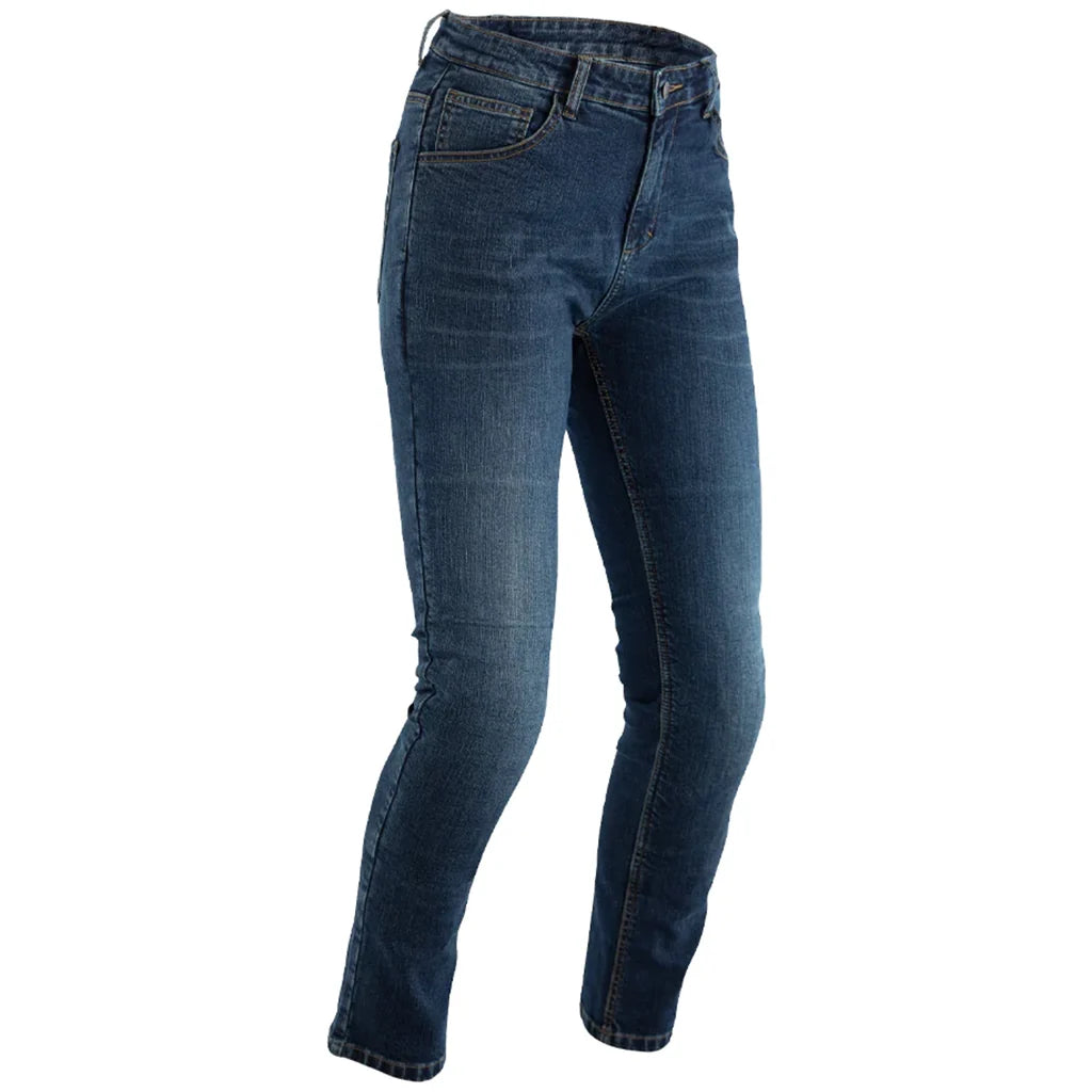 RST Ladies Tapered Fit CE Blue Kevlar Jeans
