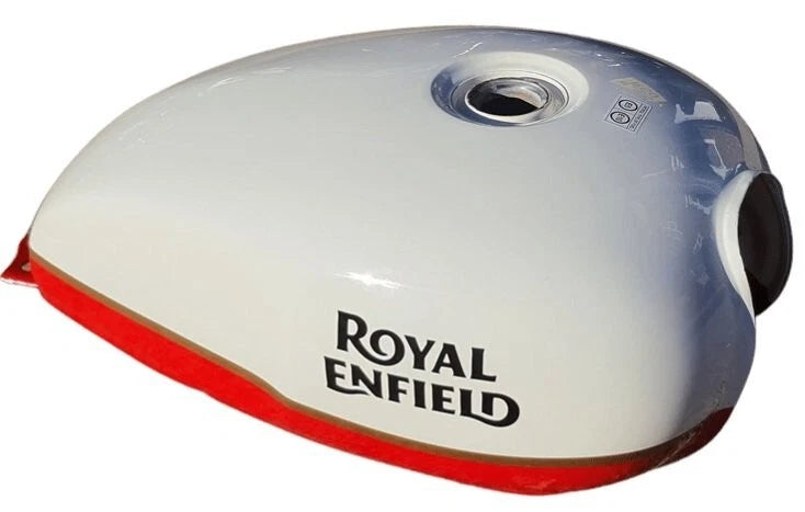 Royal Enfield Interceptor Fuel Tank Painted Bakers Express